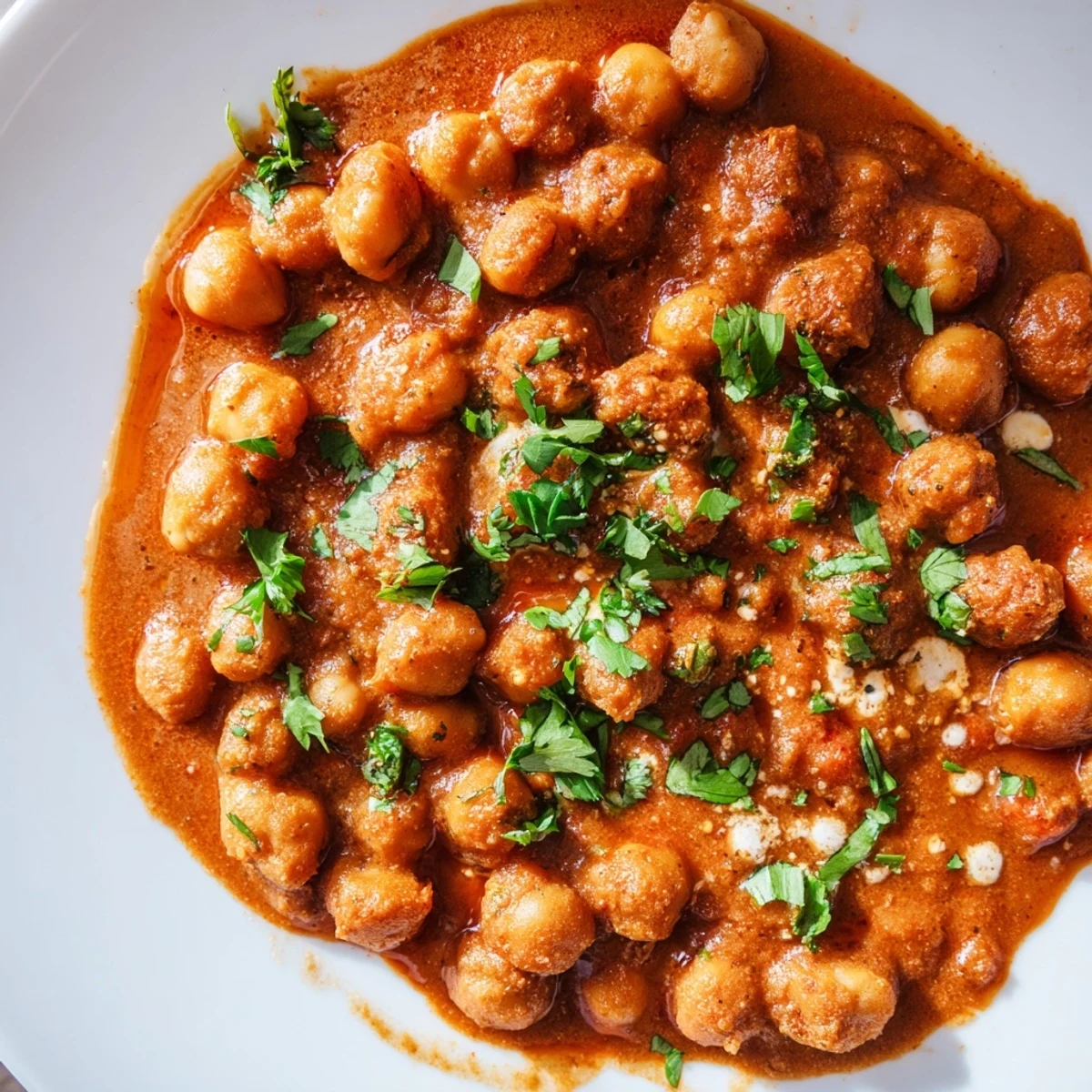 Vegan Chickpea Tikka Masala