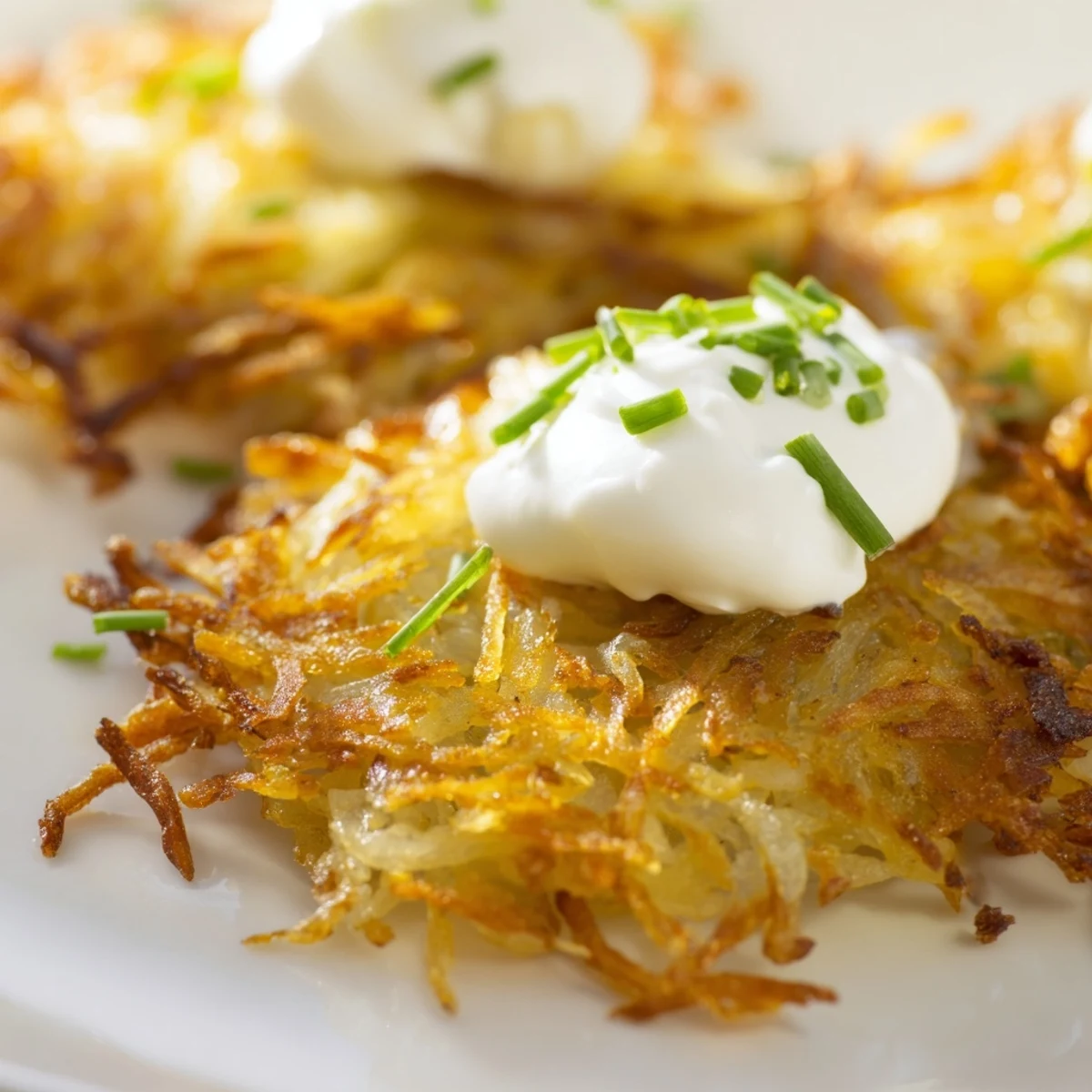 Crispy Hash Browns with Onions feature golden, shredded potatoes and sweet caramelized onions sizzling in a skillet.