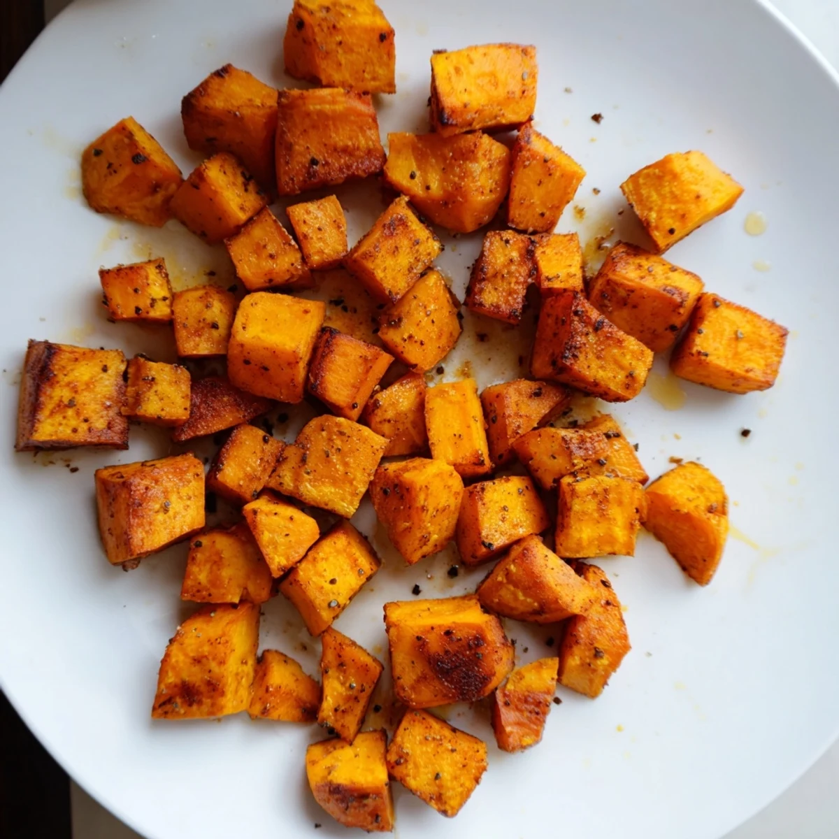 Golden, caramelized Roasted Sweet Potatoes with Cinnamon emerge from the oven perfectly tender and fragrant.