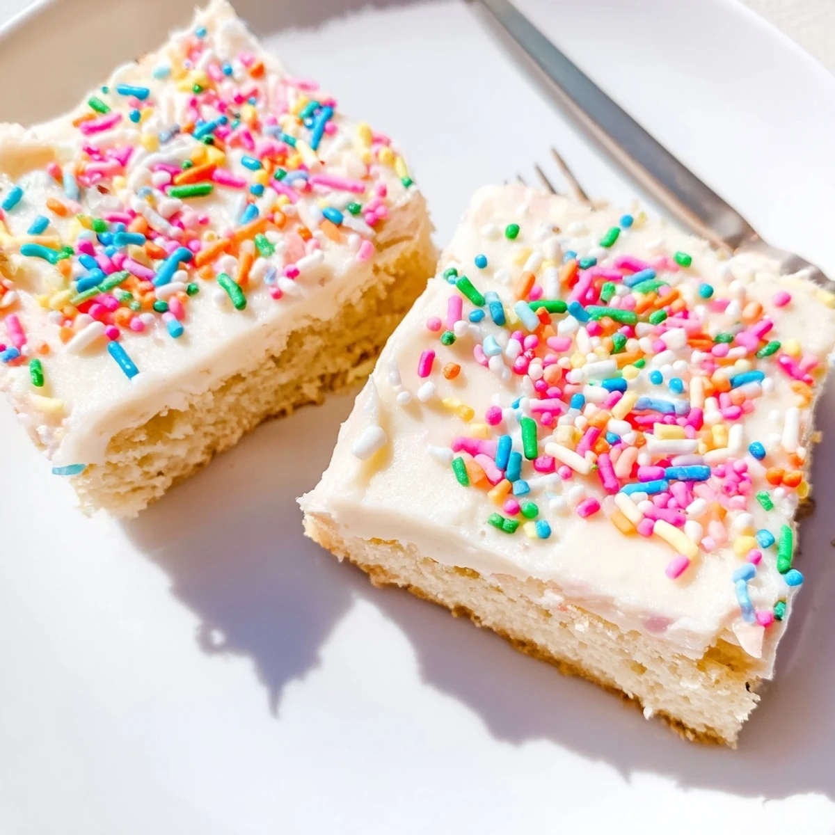Serve these homemade Sugar Cookie Bars at a celebration or enjoy as a sweet snack any day.