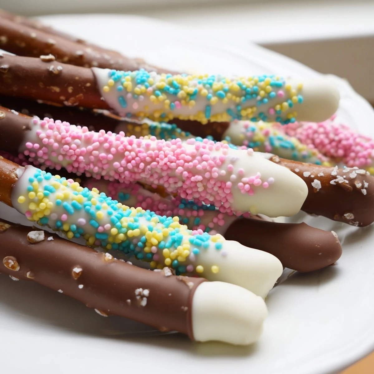Chocolate Covered Pretzels Easter