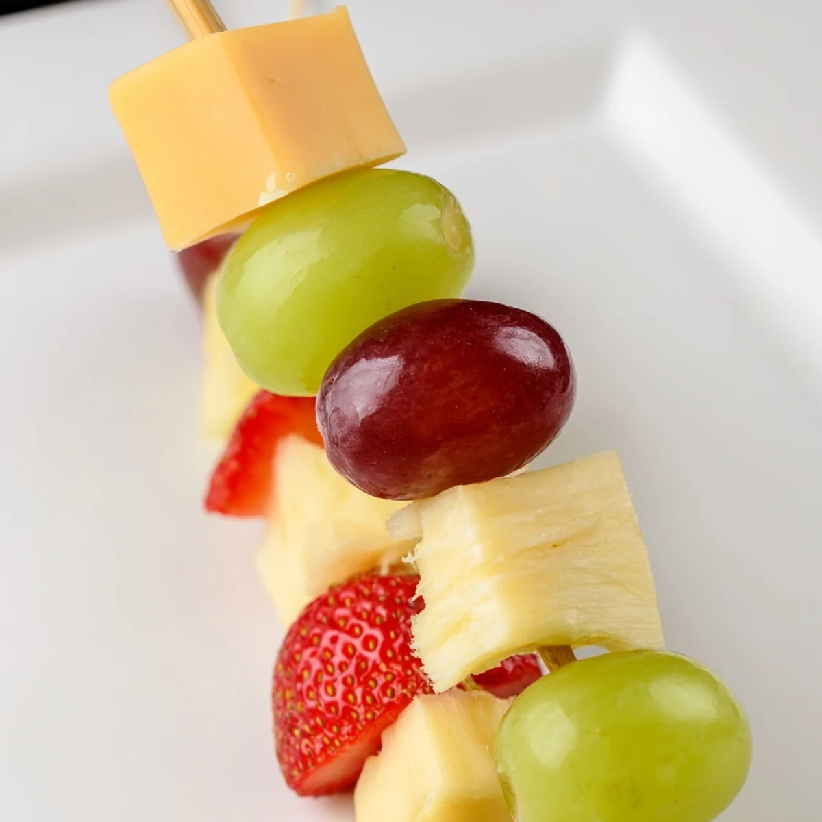 Fruit and Cheese Kabobs