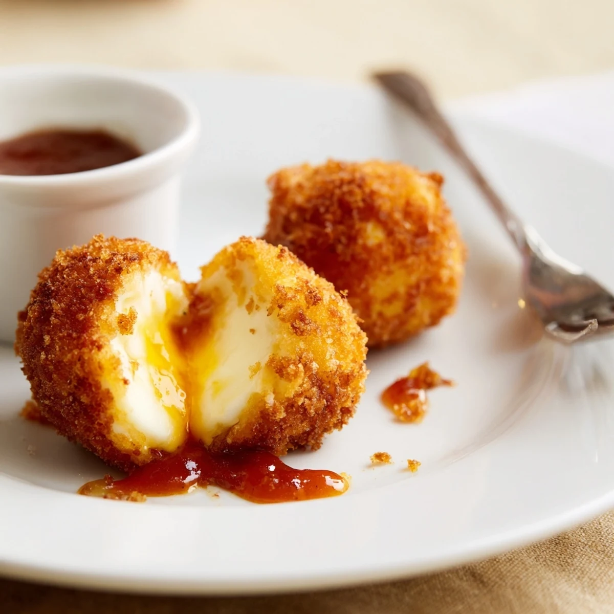 Irresistible Crispy Mozzarella Poppers