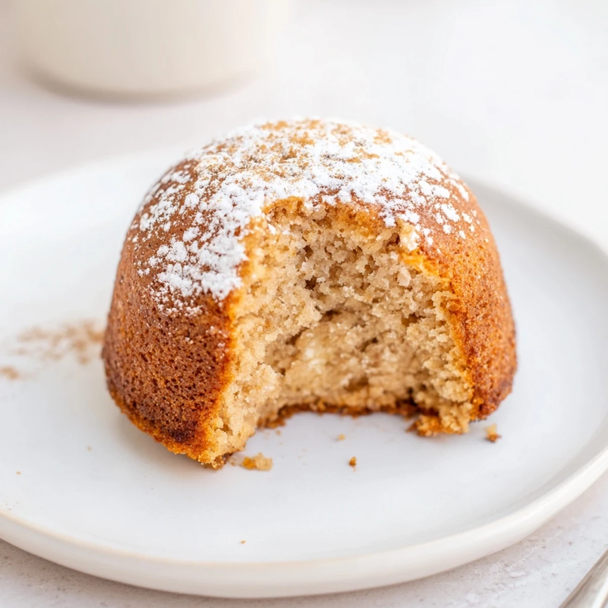 Warm Banana Donuts cooling on wire rack, golden, fragrant banana-cinnamon aroma