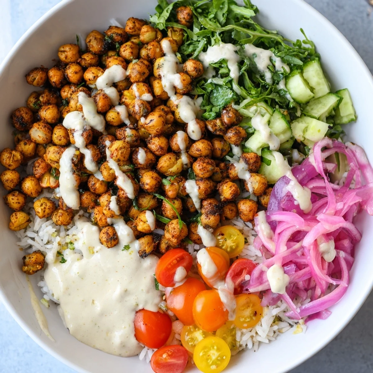 Chickpea Shawarma Bowl