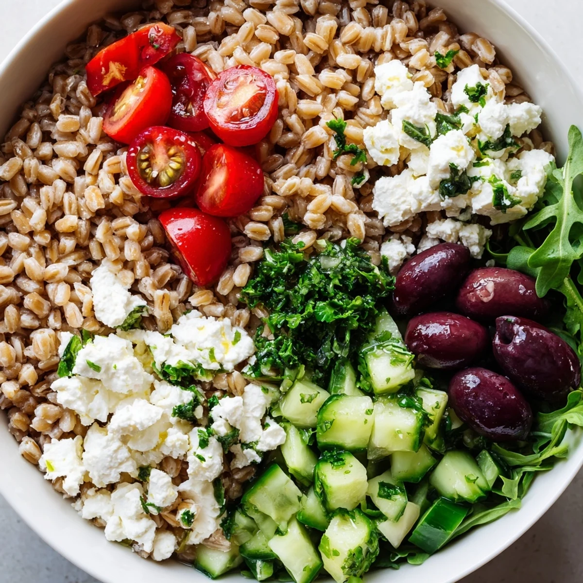Mediterranean Grain Bowl