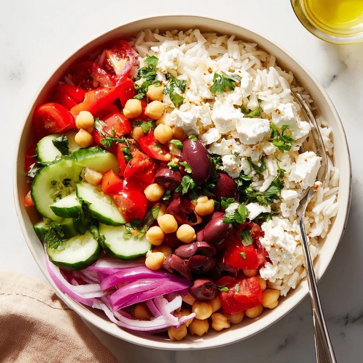 Mediterranean Rice Bowl