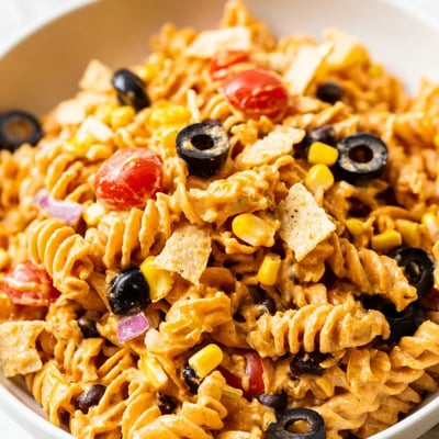 Taco Pasta Salad Tex-Mex Fusion