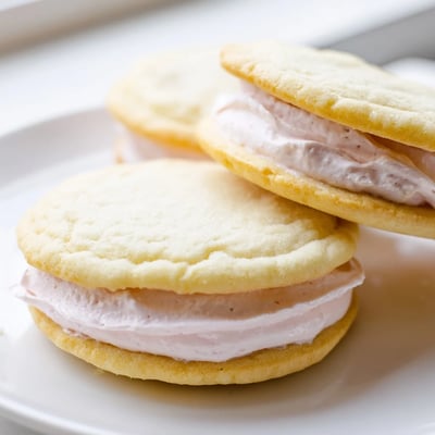 Pastel Sugar Cookie Sandwiches