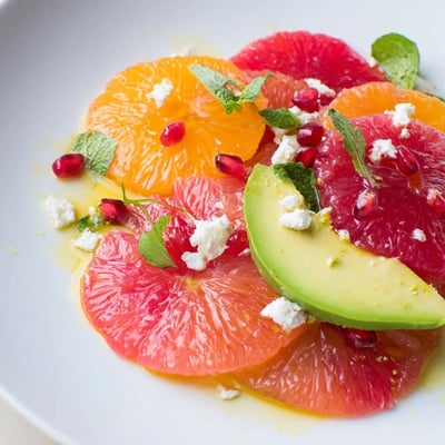 Citrus Pomegranate Feta Salad