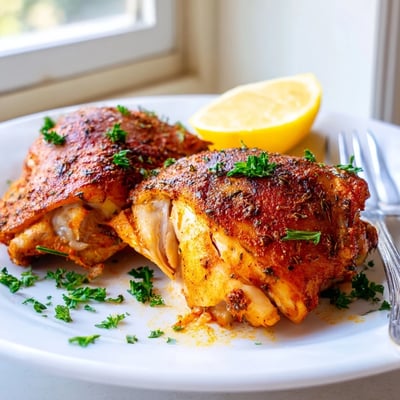 Oven Baked Chicken Thighs